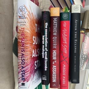 5 BOTM (Book of the Month Club) books